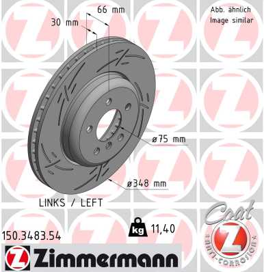 Discofreno - 150.3483.54 ZIMMERMANN