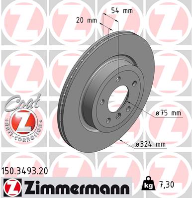 Discofreno - 150.3493.20 ZIMMERMANN