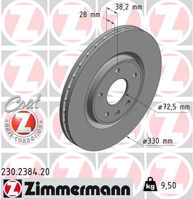 Discofreno - 230.2384.20 ZIMMERMANN