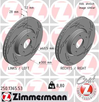 Discofreno - 250.1365.53 ZIMMERMANN