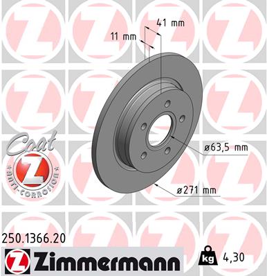 Discofreno - 250.1366.20 ZIMMERMANN