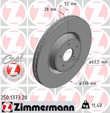 Discofreno - 250.1373.20 ZIMMERMANN