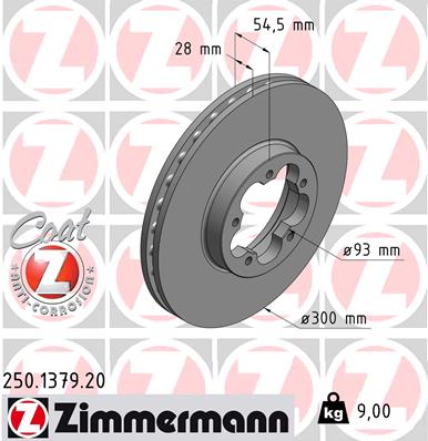 Discofreno - 250.1379.20 ZIMMERMANN