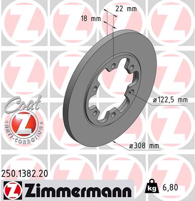 Discofreno - 250.1382.20 ZIMMERMANN