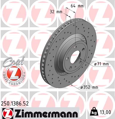 Discofreno - 250.1386.52 ZIMMERMANN