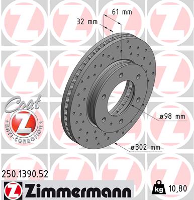 Discofreno - 250.1390.52 ZIMMERMANN