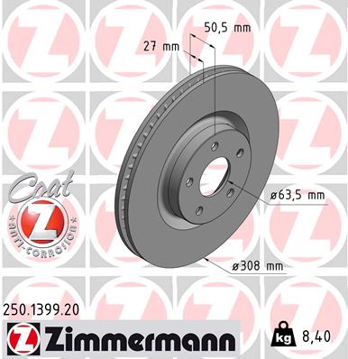 Discofreno - 250.1399.20 ZIMMERMANN