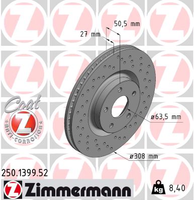 Discofreno - 250.1399.52 ZIMMERMANN
