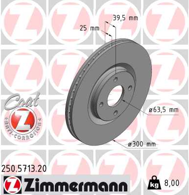 Discofreno - 250.5713.20 ZIMMERMANN