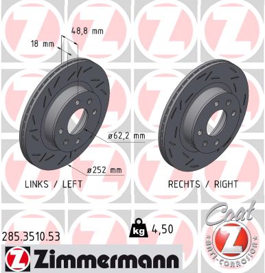 Discofreno - 285.3510.53 ZIMMERMANN