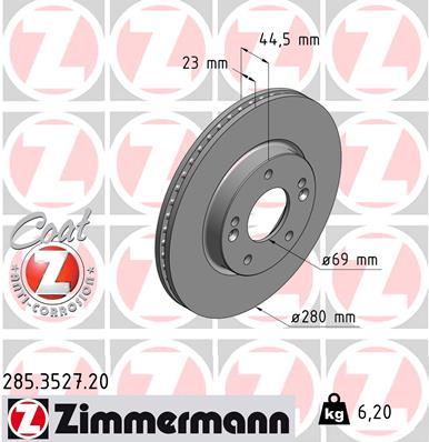 Discofreno - 285.3527.20 ZIMMERMANN