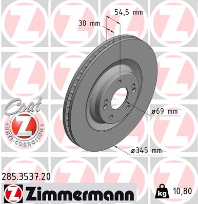 Discofreno - 285.3537.20 ZIMMERMANN