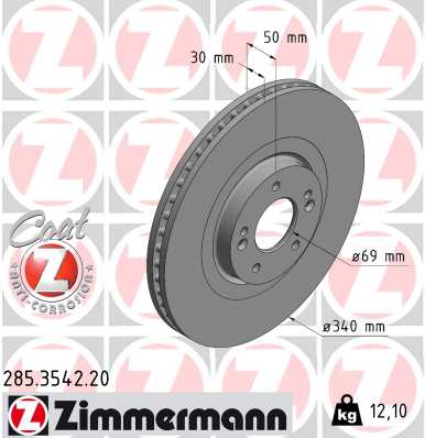 Discofreno - 285.3542.20 ZIMMERMANN