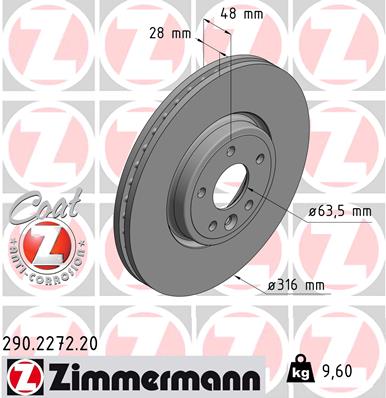 Discofreno - 290.2272.20 ZIMMERMANN