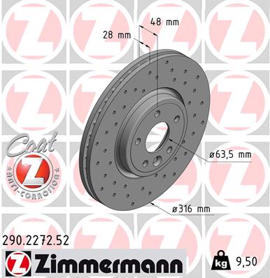 Discofreno - 290.2272.52 ZIMMERMANN