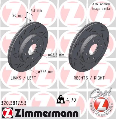 Discofreno - 320.3817.53 ZIMMERMANN