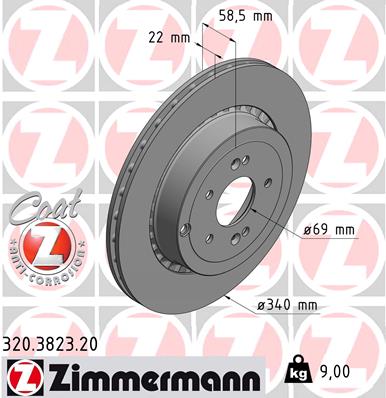 Discofreno - 320.3823.20 ZIMMERMANN