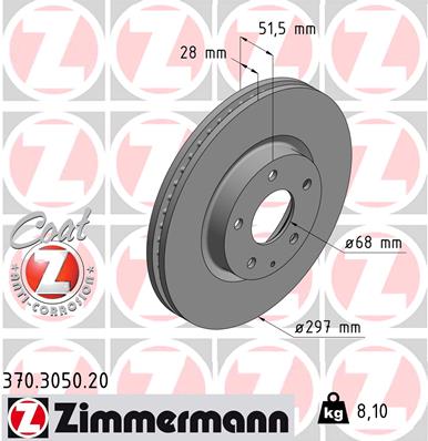 Discofreno - 370.3050.20 ZIMMERMANN