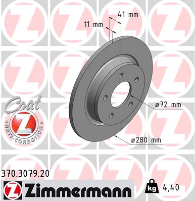 Discofreno - 370.3079.20 ZIMMERMANN
