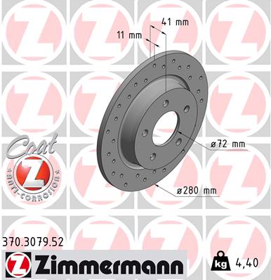 Discofreno - 370.3079.52 ZIMMERMANN