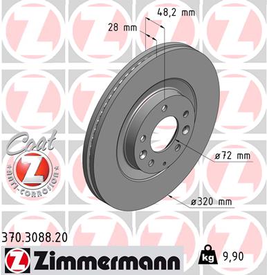 Discofreno - 370.3088.20 ZIMMERMANN