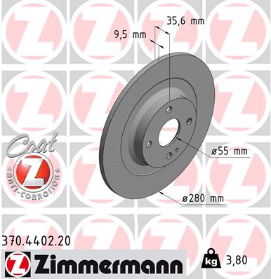 Discofreno - 370.4402.20 ZIMMERMANN