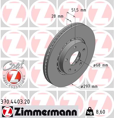 Discofreno - 370.4403.20 ZIMMERMANN