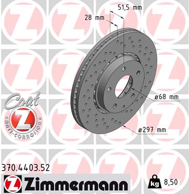 Discofreno - 370.4403.52 ZIMMERMANN