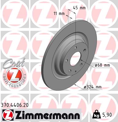 Discofreno - 370.4406.20 ZIMMERMANN