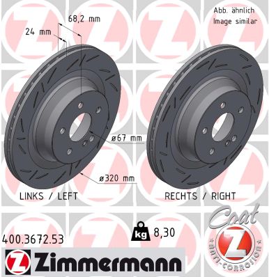 Discofreno - 400.3672.53 ZIMMERMANN