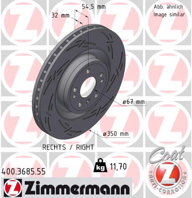 Discofreno - 400.3685.55 ZIMMERMANN