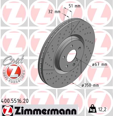 Discofreno - 400.5516.20 ZIMMERMANN
