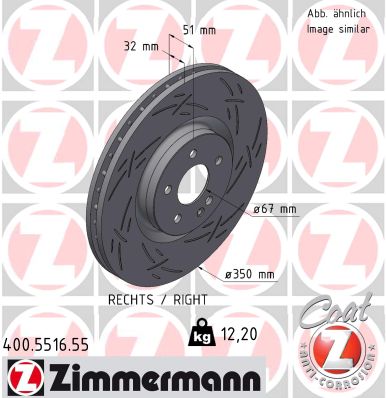 Discofreno - 400.5516.55 ZIMMERMANN