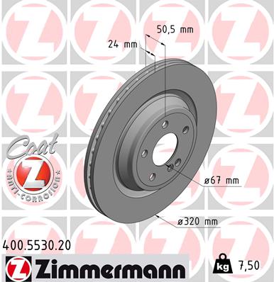 Discofreno - 400.5530.20 ZIMMERMANN
