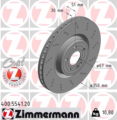 Discofreno - 400.5541.20 ZIMMERMANN