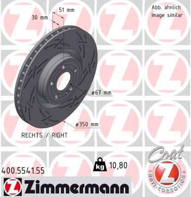 Discofreno - 400.5541.55 ZIMMERMANN