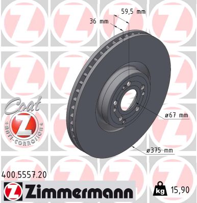 Discofreno - 400.5557.20 ZIMMERMANN
