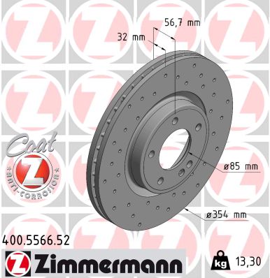 Discofreno - 400.5566.52 ZIMMERMANN