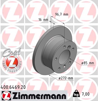 Discofreno - 400.6469.20 ZIMMERMANN