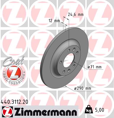 Discofreno - 440.3112.20 ZIMMERMANN
