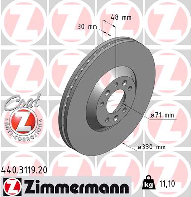 Discofreno - 440.3119.20 ZIMMERMANN