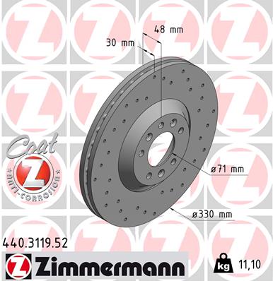Discofreno - 440.3119.52 ZIMMERMANN