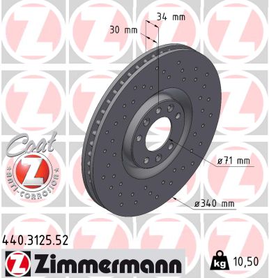 Discofreno - 440.3125.52 ZIMMERMANN