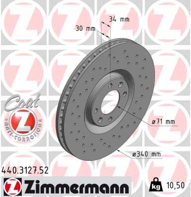 Discofreno - 440.3127.52 ZIMMERMANN