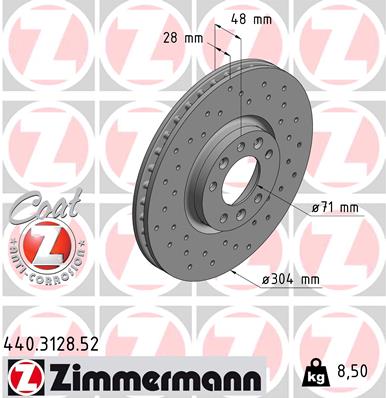 Discofreno - 440.3128.52 ZIMMERMANN