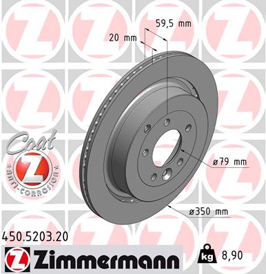 Discofreno - 450.5203.20 ZIMMERMANN