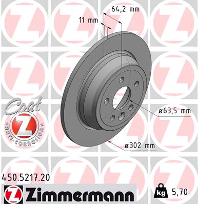 Discofreno - 450.5217.20 ZIMMERMANN