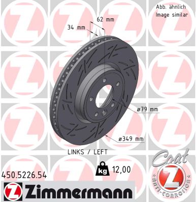 Discofreno - 450.5226.54 ZIMMERMANN