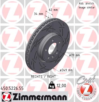 Discofreno - 450.5226.55 ZIMMERMANN