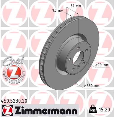Discofreno - 450.5230.20 ZIMMERMANN
